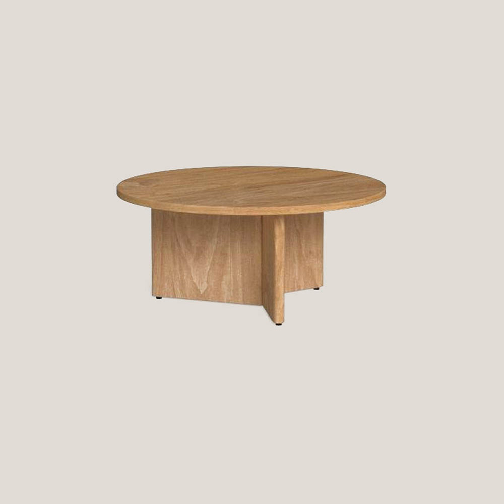 RAWNAQ Round Coffee Table